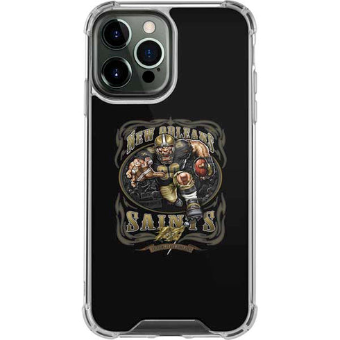 Liquid Blue NFL New Orleans Saints Running Back iPhone 13 Pro Max Clear Case